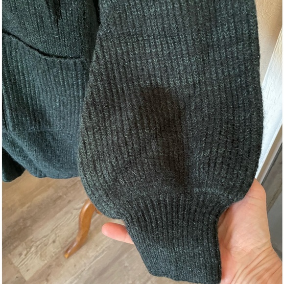 POL Dark Green Cardigan - Picture 4 of 5